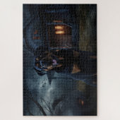 Puzzle Rottweiler Halloween Épouvantable (Vertical)