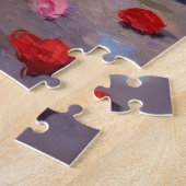 Puzzle Rottweiler Saint-Valentin (Côté)