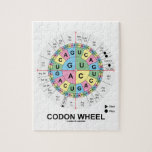 Puzzle Roue de codon (acides aminés de codons d'ARN)<br><div class="desc">Si vous aimez résoudre des puzzles, vous apprécierez ce puzzle denteux comportant une "roue de codon". Inclut tous les codons d'ARN pour préparer des acides aminés. Faites d'autres faire une double-prise à votre connaissance des acides aminés avec une dose d'amusement éducatif et scientifique avec ce cadeau de puzzle !</div>