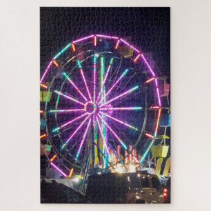 Puzzle Roue de Ferris colorée