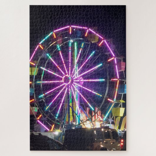 Puzzle Roue de Ferris colorée (Vertical)
