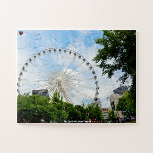 Puzzle Roue de Ferris Sky View Géorgie (Horizontal)