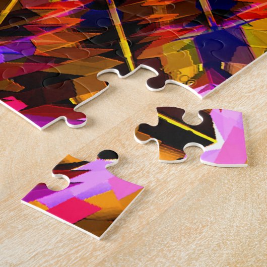 Puzzle Roue de fleur.... (Côté)