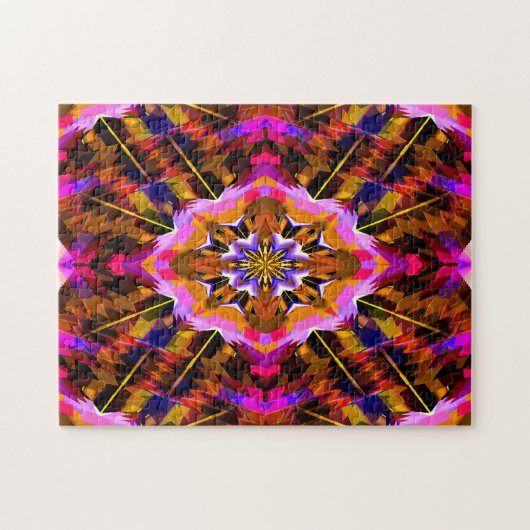 Puzzle Roue de fleur.... (Horizontal)