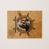 Puzzle Roue de pirate de jolly roger (Horizontal)