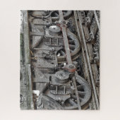 PUZZLE ROUES DE TRAIN À VAPEUR (Vertical)