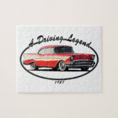 PUZZLE ROUGE 1957 DE BEL AIR (Horizontal)