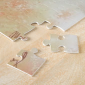 Puzzle Rouge Blanc - Belles fleurs (Côté)