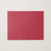 Puzzle Rouge brique (couleur unie) (Horizontal)