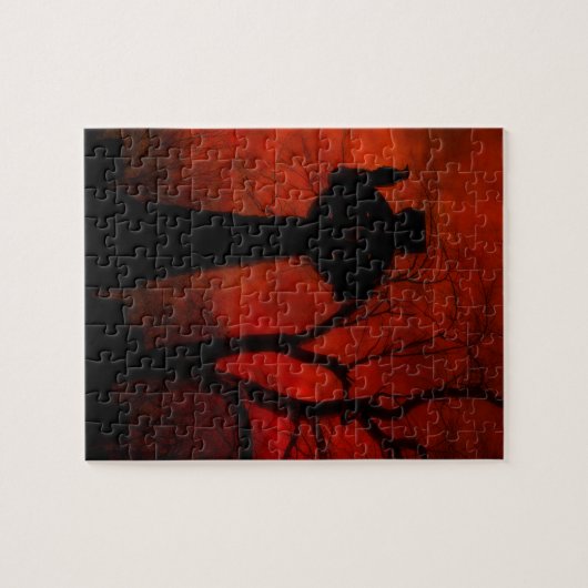 Puzzle Rouge celtique (Horizontal)