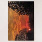 puzzle rouge couché de soleil 24 (Vertical)