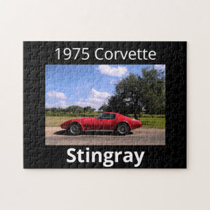 Puzzle rouge de Corvette Stingray 1975