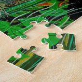 Puzzle rouge de merle d'aile (Côté)