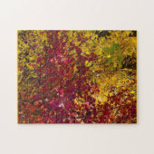 Puzzle Rouge et jaune coloré (Horizontal)