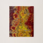 Puzzle Rouge et jaune Crayloa Jasper (Vertical)