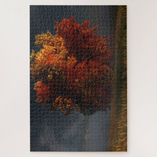 Puzzle Rouge et or (Vertical)