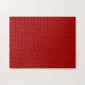Puzzle Rouge Foncé Apple Candy Couleur Uni (Horizontal)