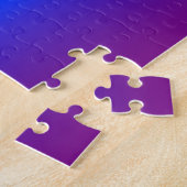 Puzzle Rouge orange jaune vert bleu violet arc-en-ciel Om (Côté)
