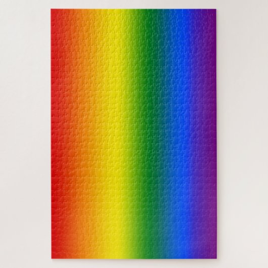 Puzzle Rouge orange jaune vert bleu violet arc-en-ciel Om (Vertical)