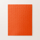 Puzzle Rouge orange uni noir (Vertical)