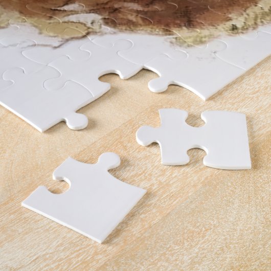 PUZZLE ROUGE TAILLÉ HAWK (Côté)