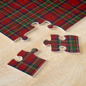 Puzzle rouge Tartan (Côté)