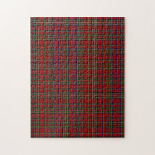 Puzzle rouge Tartan