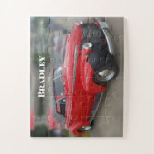 Puzzle rouge vintage (Vertical)