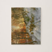 Puzzle Rougeoyé avec des teintes de même des heures (Vertical)