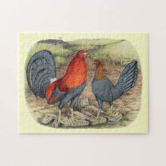 Puzzle Rouges Bleus Américains (Horizontal)