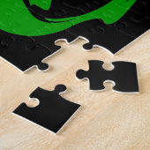 Puzzle Rouges, Jaunes, Noires et Vertes (Côté)