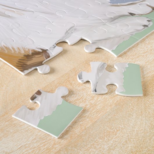 Puzzle Rough, Long Haired Collie (Côté)