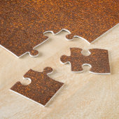 Puzzle Rouille noire, texture métallique gros plan. (Côté)