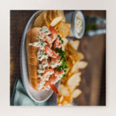 Puzzle Rouleau de homard et frites (Horizontal)