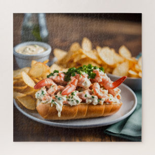 Puzzle Rouleau de homard et frites