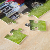 Puzzle Round Barn Oklahoma.voeux Noël (Côté)