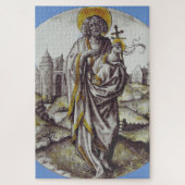Puzzle Roundel avec Saint Jean Le Baptiste (Vertical)