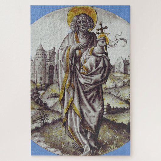 Puzzle Roundel avec Saint Jean Le Baptiste (Vertical)
