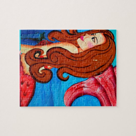 Puzzle rousse mermaid (Horizontal)