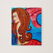 Puzzle rousse mermaid (Vertical)