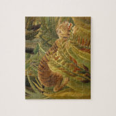Puzzle Rousseau Jungle Tropical Tiger Art (Vertical)