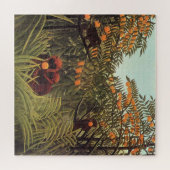 Puzzle Rousseau - Les Singes dans la Grove Orange (Horizontal)