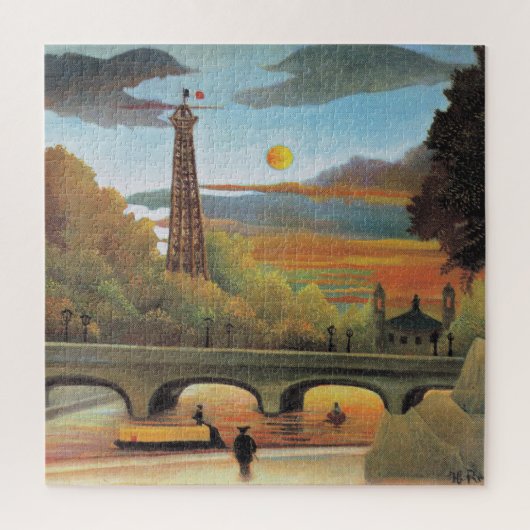 Puzzle Rousseau - Seine et Tour Eiffel (Vertical)