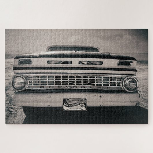 Puzzle Route 66 Chevy (Horizontal)