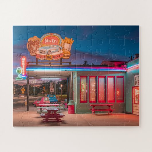 Puzzle Route 66 Diner Kingman AZ USA (Horizontal)