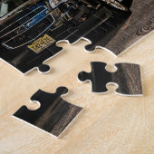 Puzzle Route avec voitures (Côté)