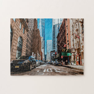 Puzzle Route avec voitures