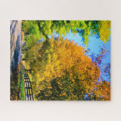 Puzzle Route d'automne dans le pays (Horizontal)