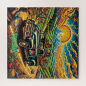 Puzzle Route de l'art populaire (Horizontal)