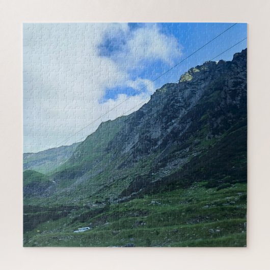 Puzzle Route de montagne Transfagarasan - Roumanie (Vertical)